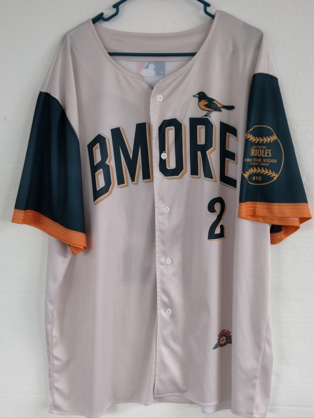 Baseball Henderson Baltimore Orioles Fan Jersey